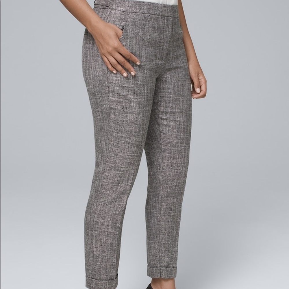 Curvy fit slim ankle pants